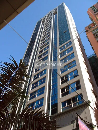 Looking up the facade