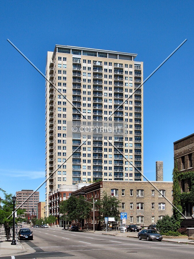 View to the north along Portland Avenue
