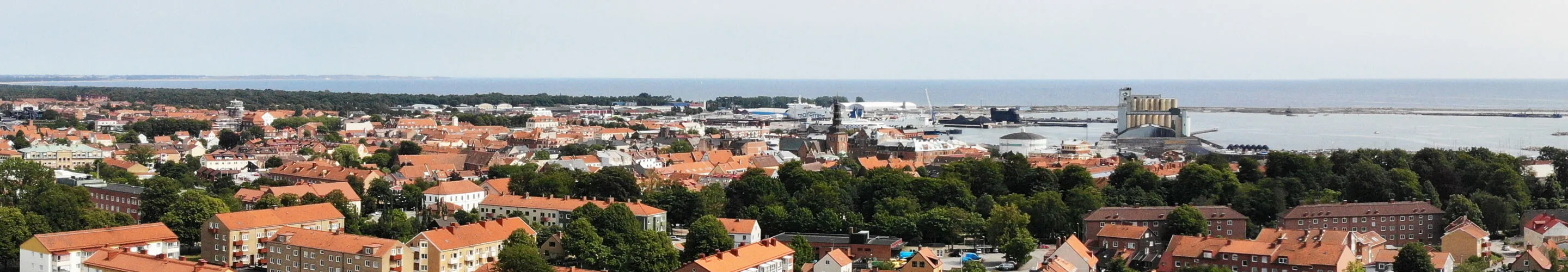 Panorama of Ystad