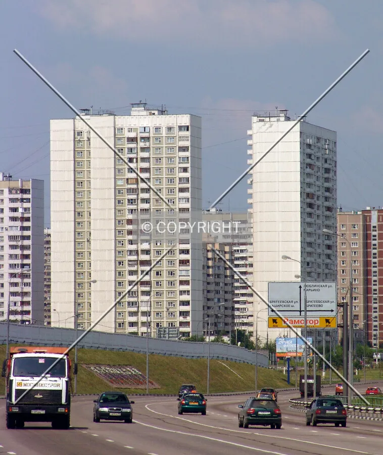 Distant view from the south