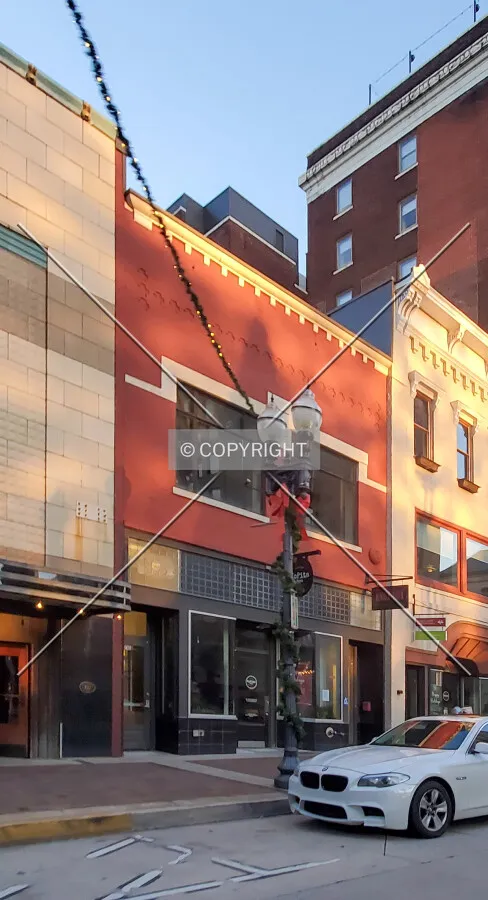 Northwest view; December 5, 2020