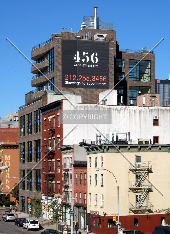 View from the southwest along 10th Avenue
