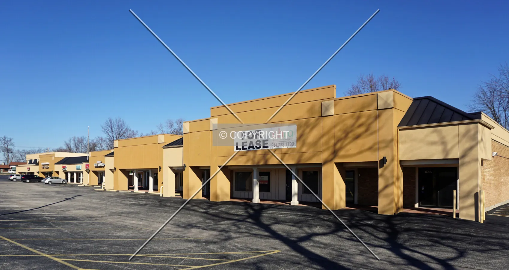 View from the south; January 1, 2016