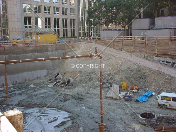 View over the site