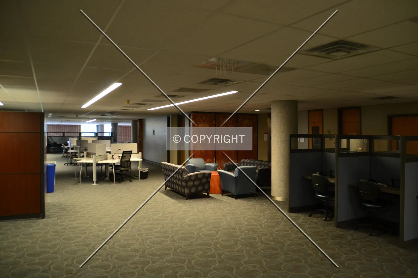 3rd floor study area