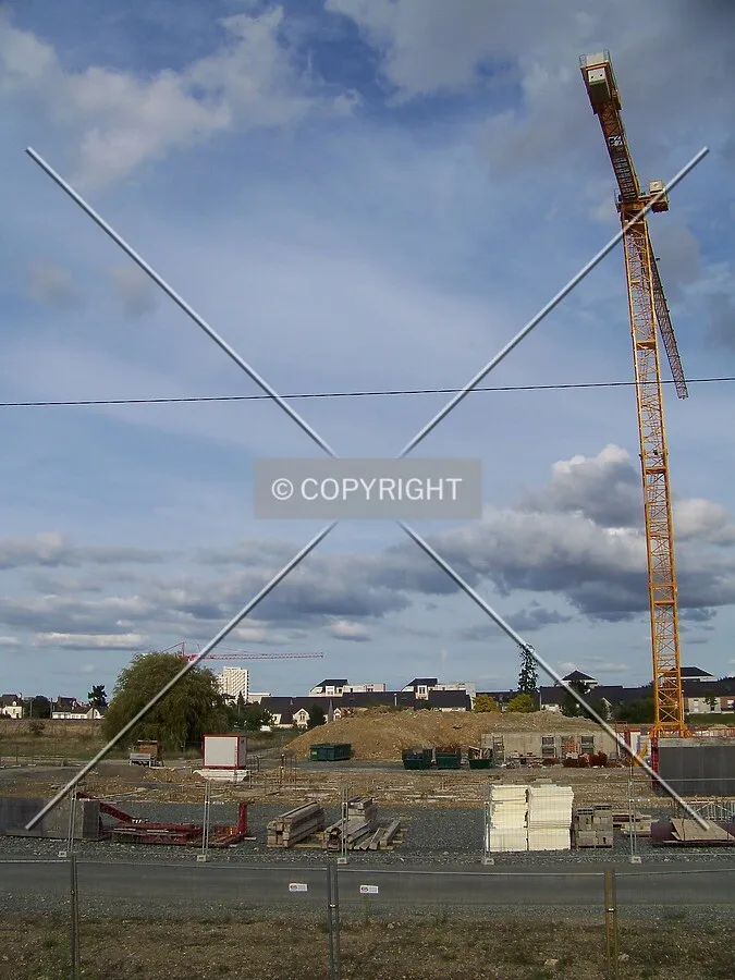 Site viewed from the west
