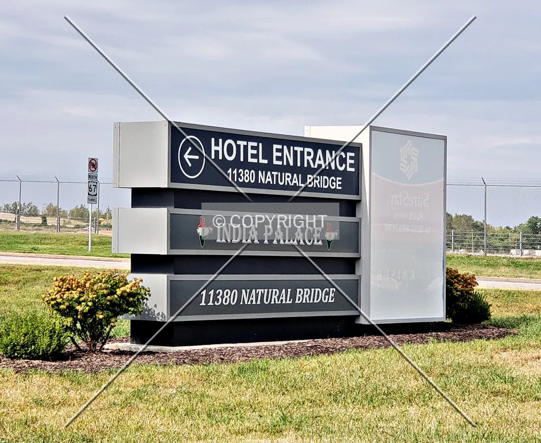 Sign along Natural Bridge Road; September 21, 2019