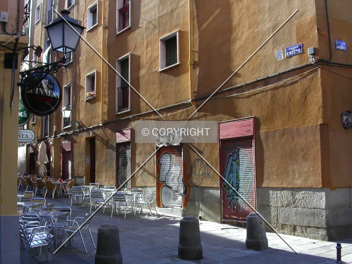 Typical streets at the city center