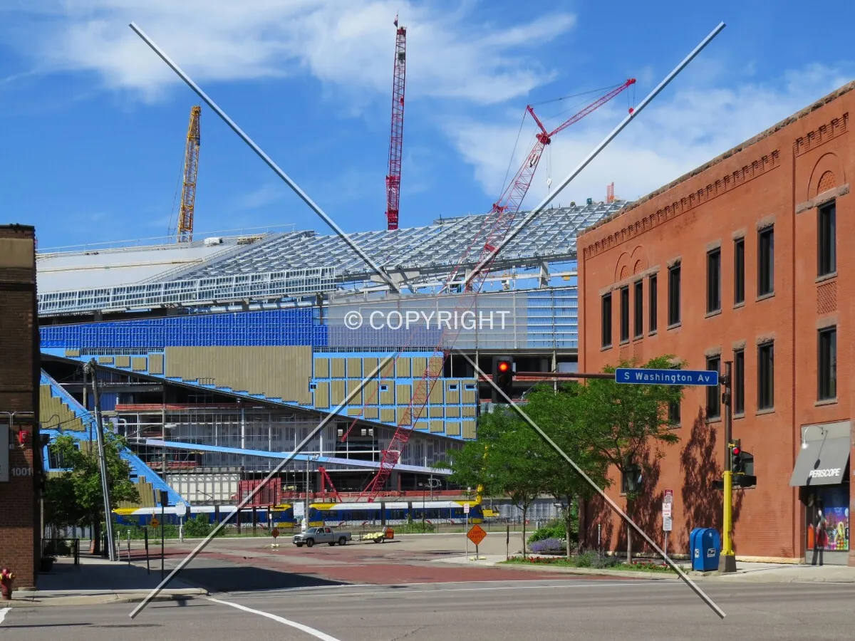 View to the south along 10th Avenue South