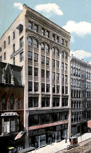 View from the east