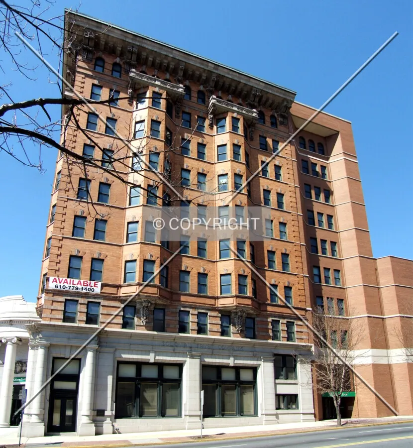 View from the east across 5th Street