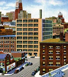 View from the northeast