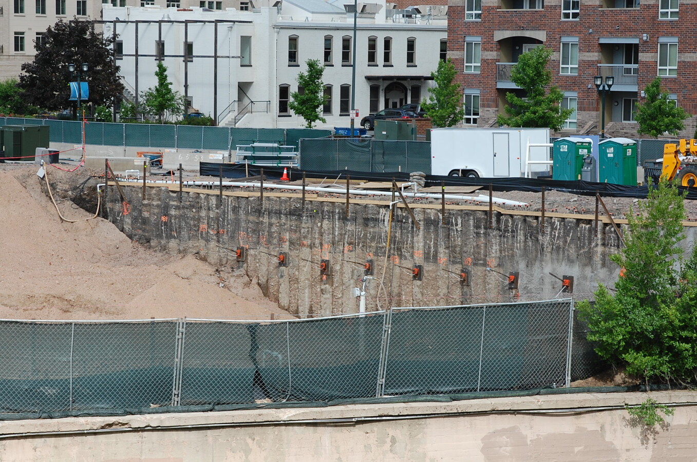 View from the west