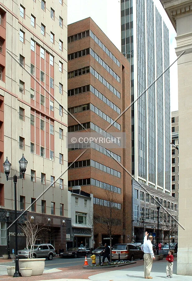 View from the south along Market Street