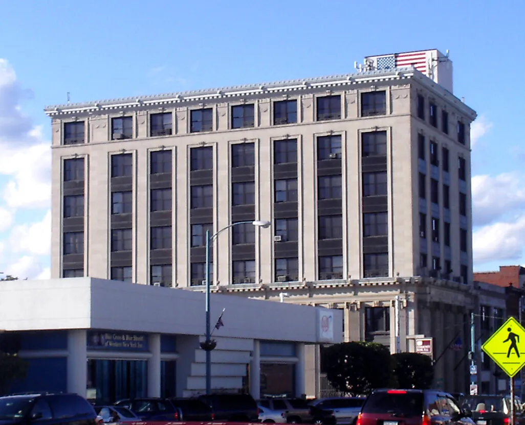 View from the southeast