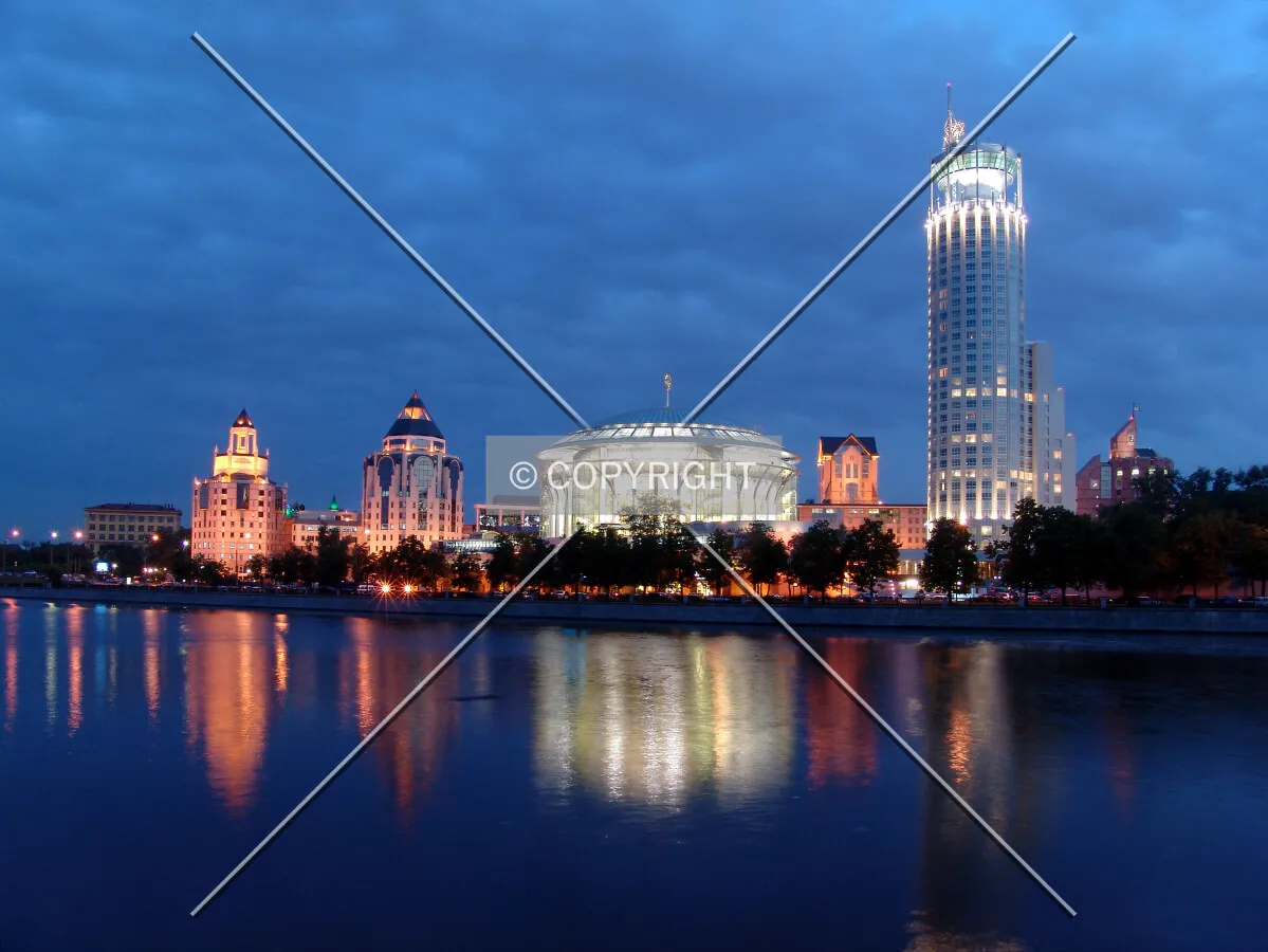 View from across Moskva River