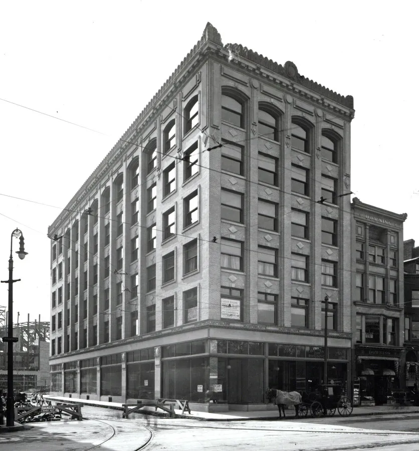View from the northeast