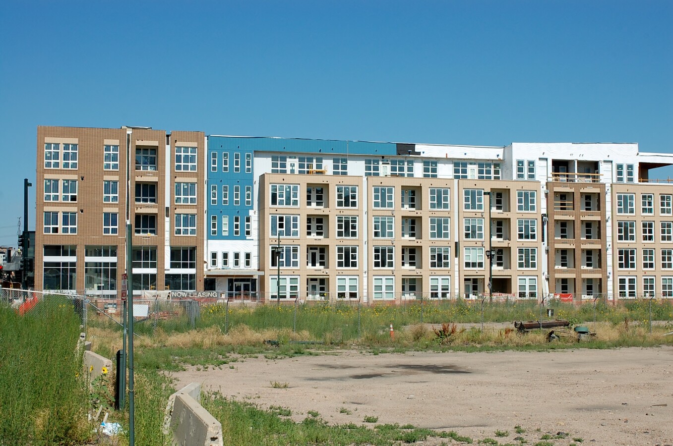 View from the southeast