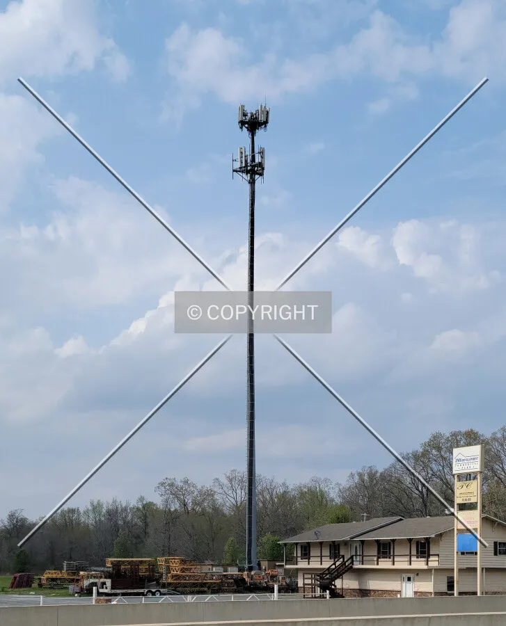 From the southeast; March 27, 2021