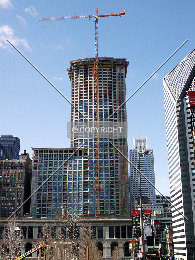 View from the east