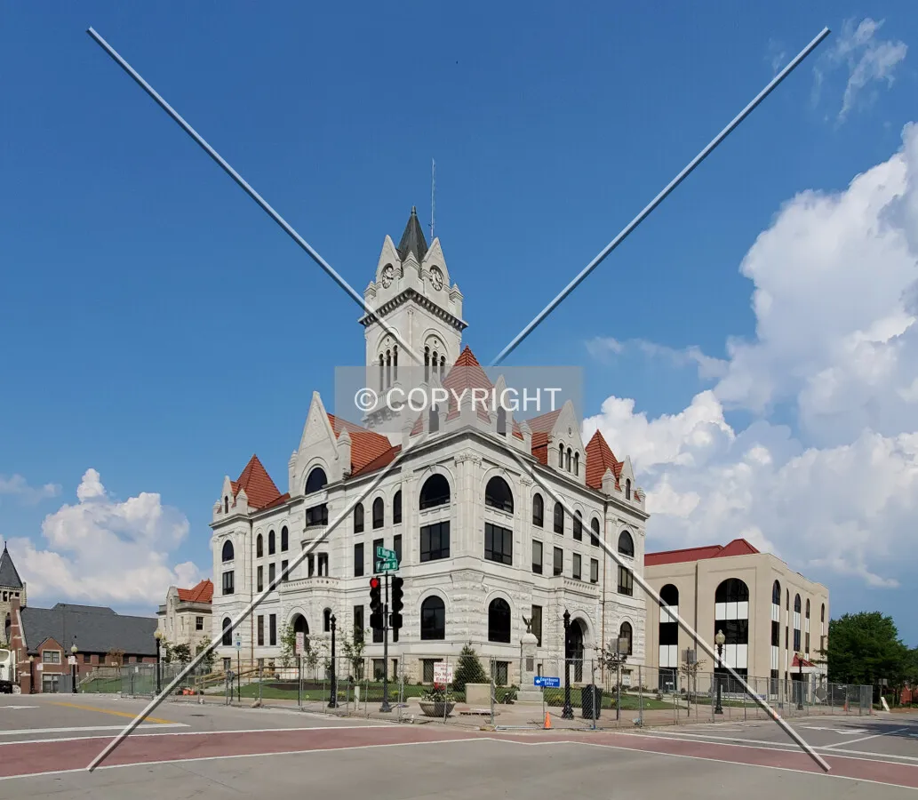 Southwest view; July 5, 2020