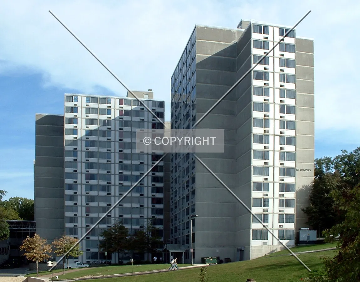 Glen Complex Towers B and A from the northwest