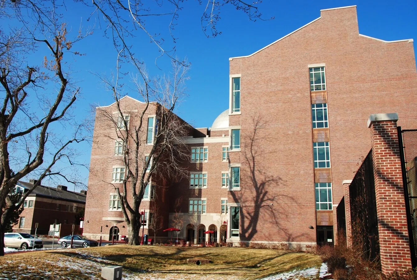 View from the southeast