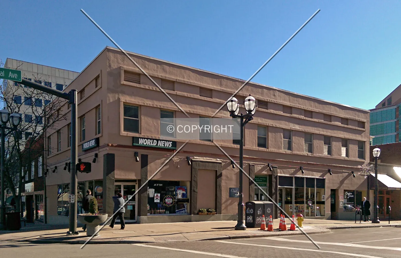 View from the northwest; January 19, 2015