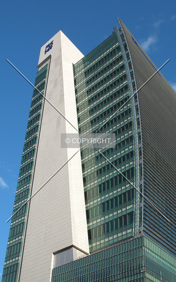 Looking up from the southwest