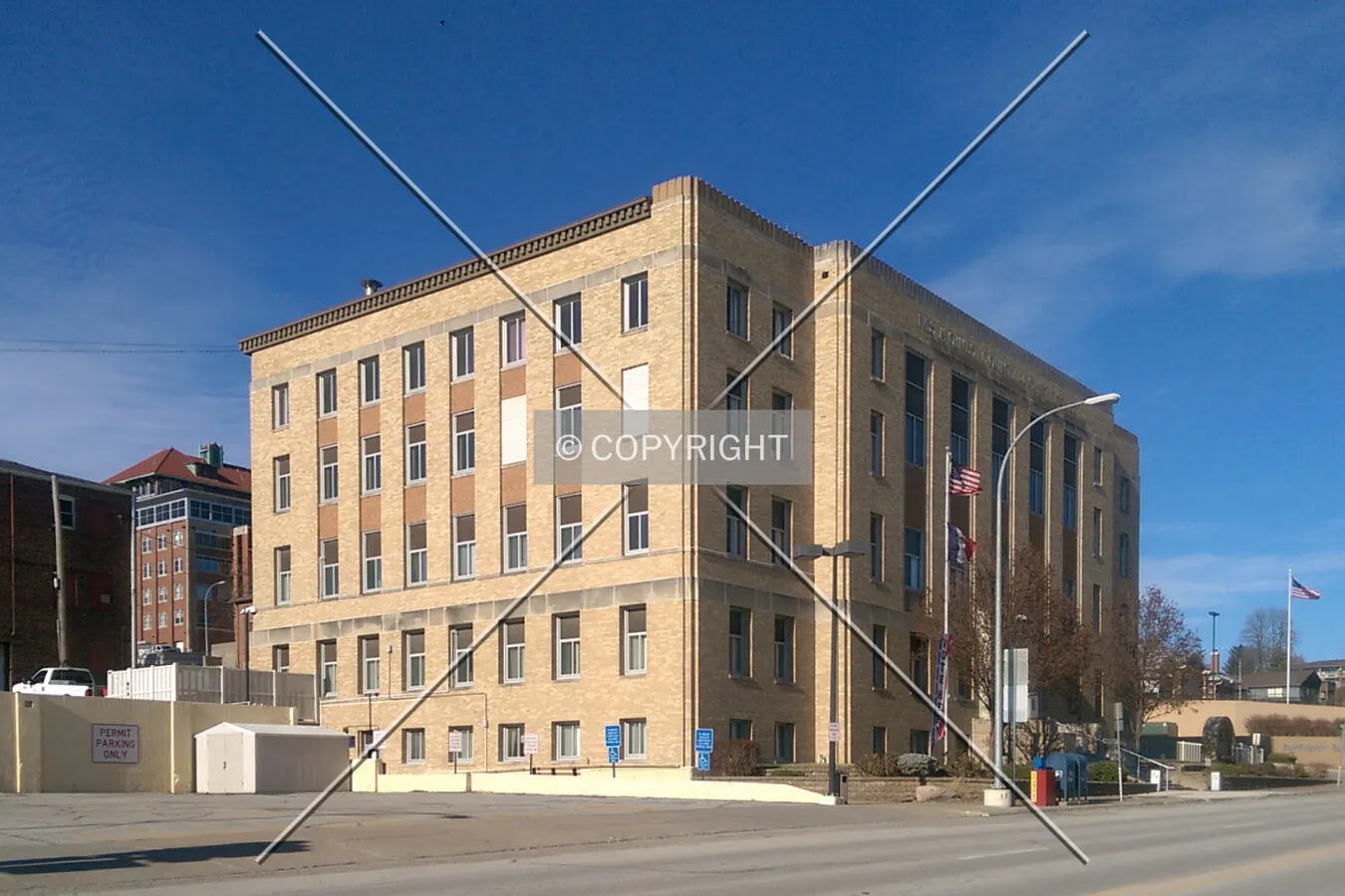 View from the southeast; December 25, 2014