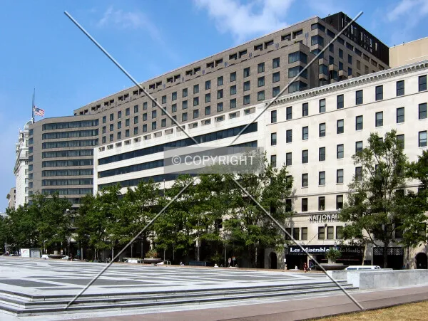 View to the northwest across Freedom Square