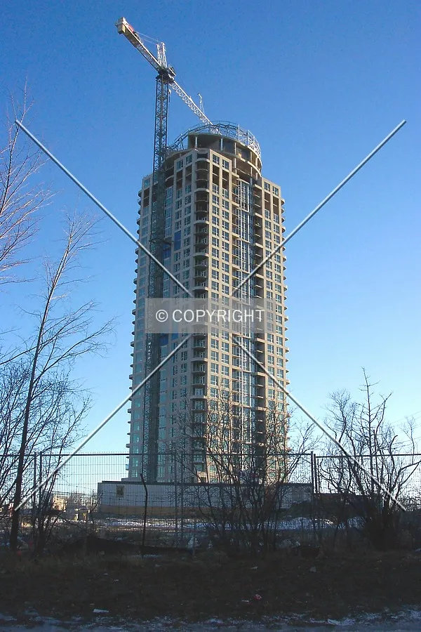 View from Lanark Avenue, facing southeast