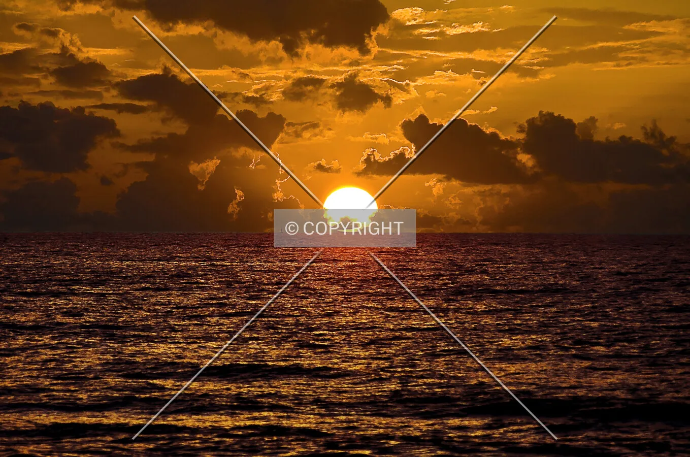 Sunrise over Cocoa Beach, Florida, U.S.A.