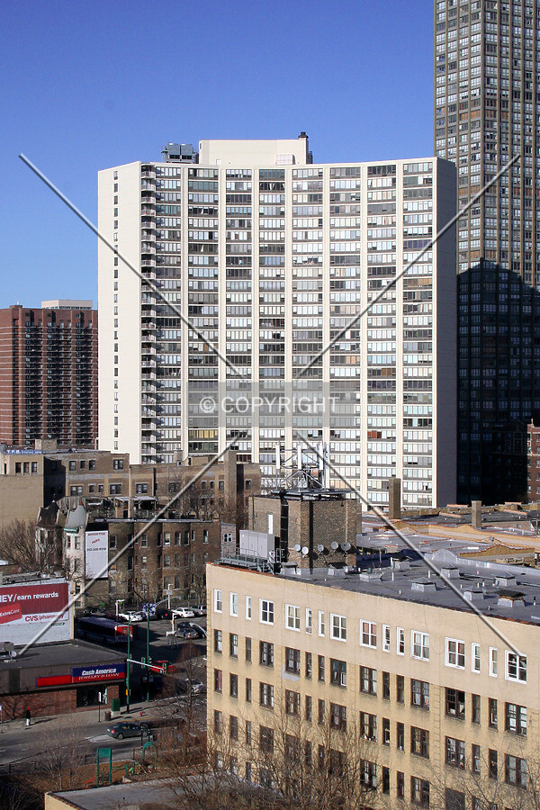 Looking northeast from the 12th floor of Park View East