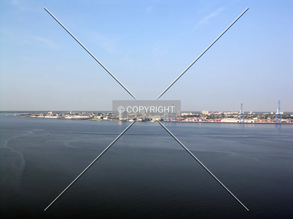 Charleston from the Ravenel Bridge