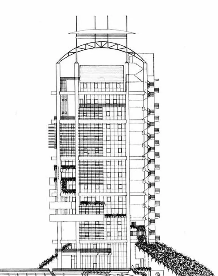 South west elevation