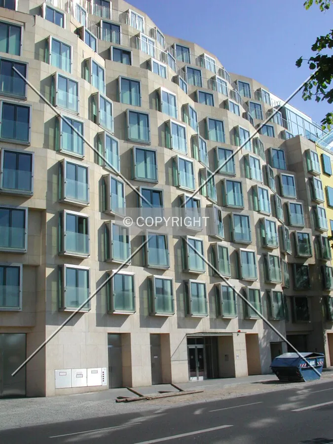 The building as seen from Behren strasse