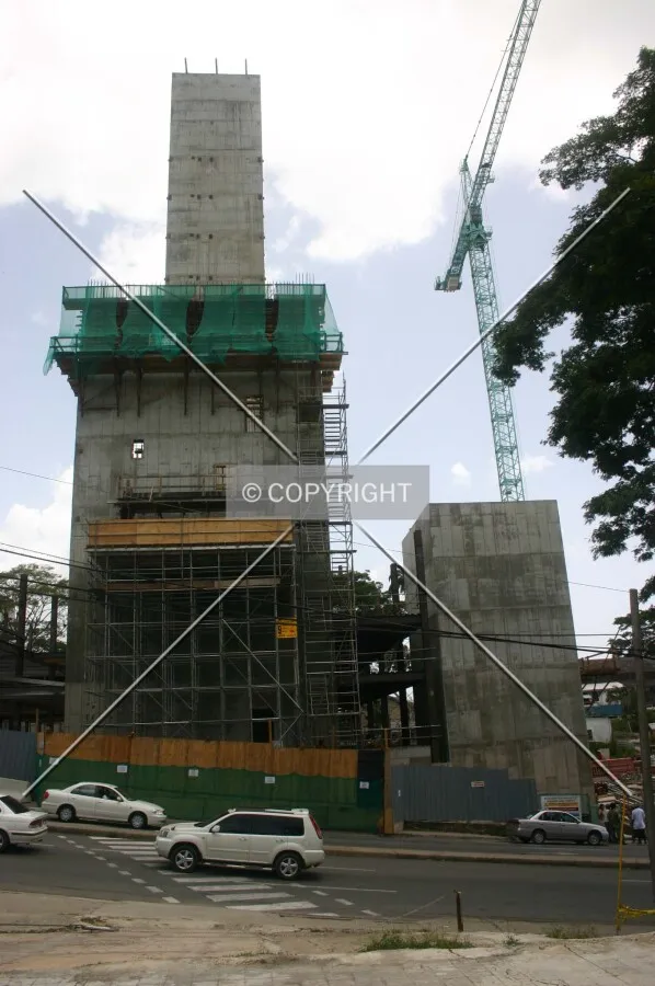 View of the tower core