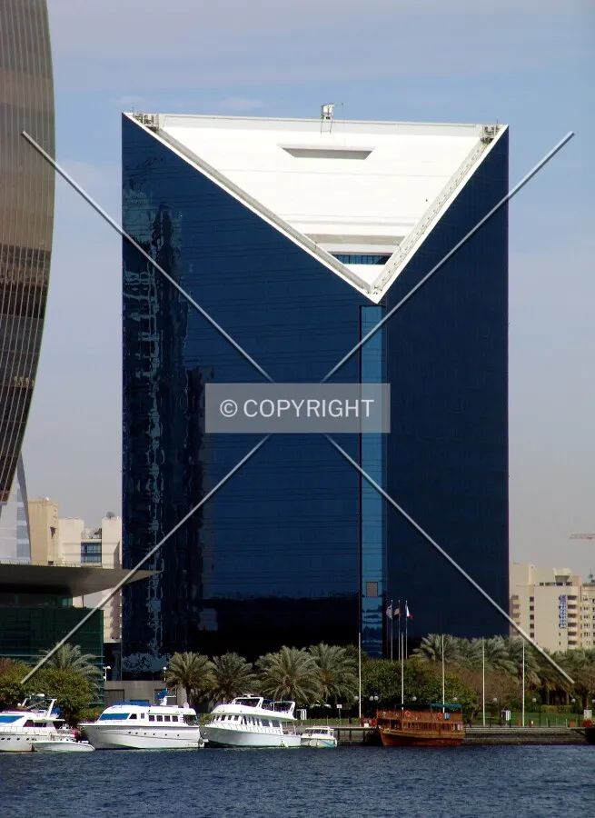 View from across Dubai Creek