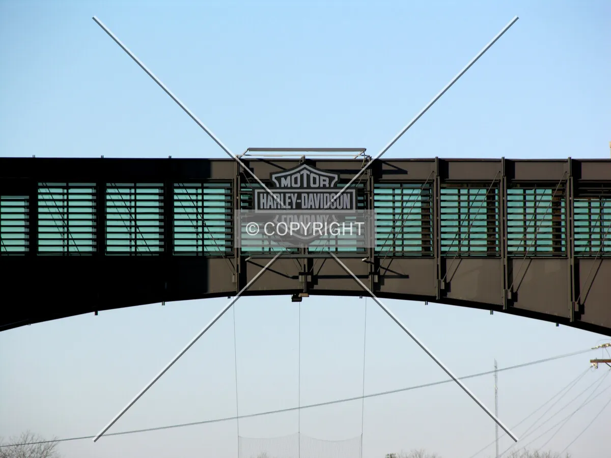 Skybridge between the factory and office