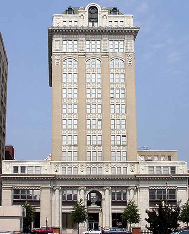 View from the east