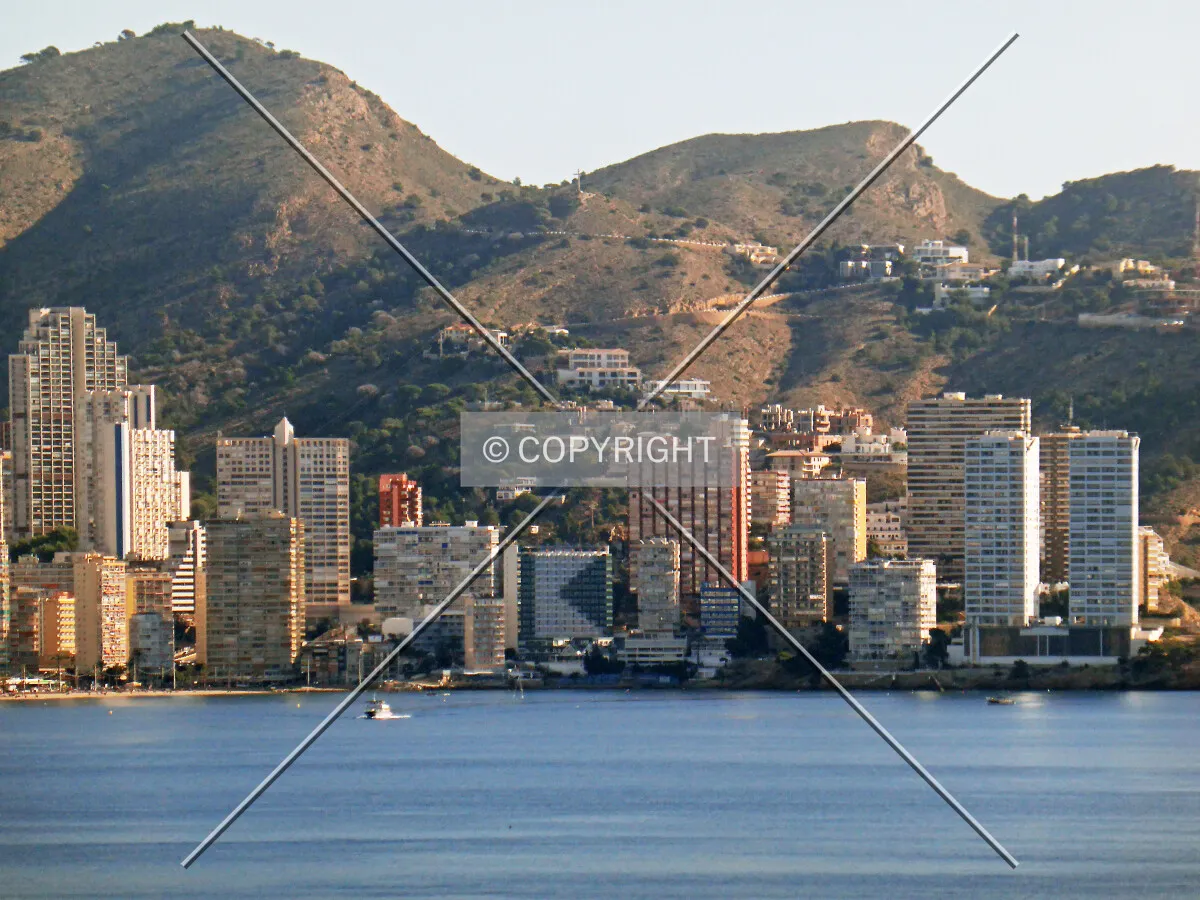 Benidorm skyline