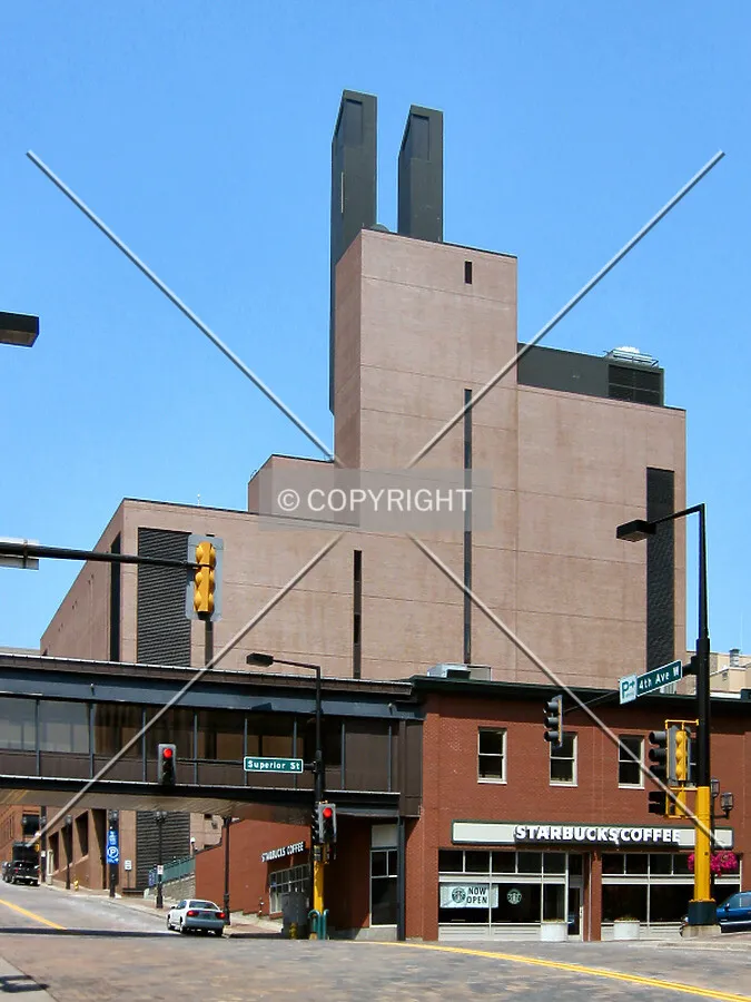 View to the north from 4th Avenue