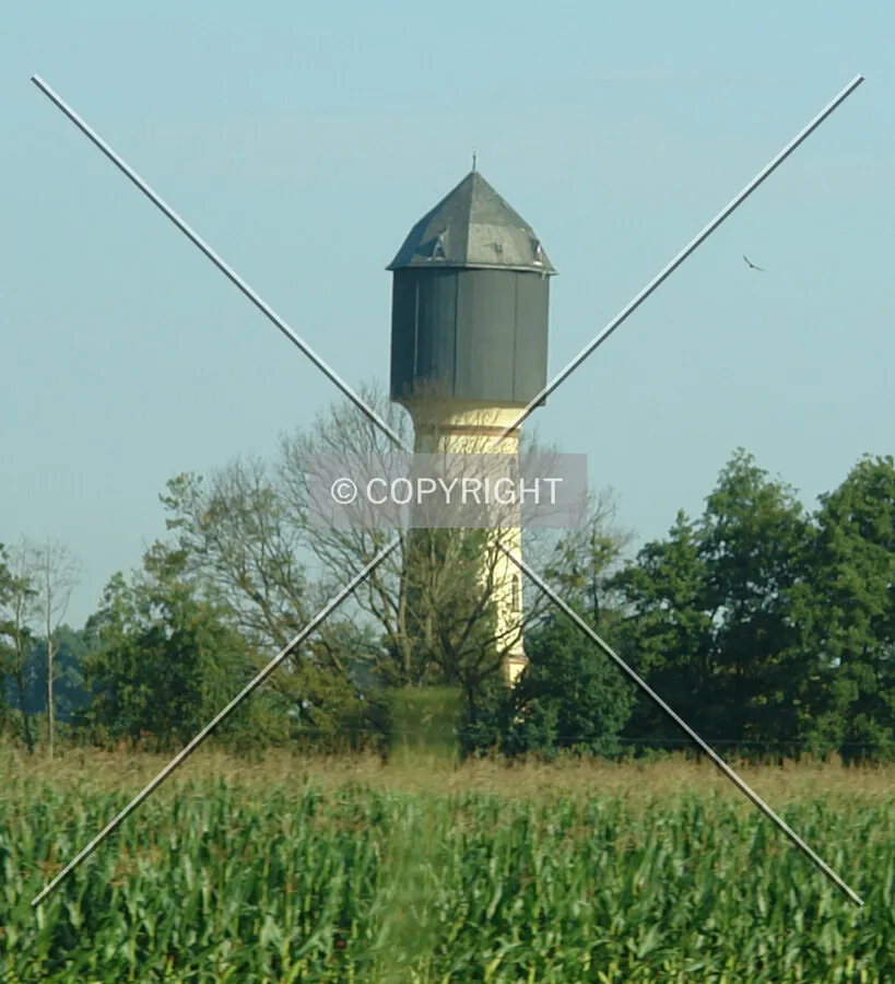 A water tower in Germany