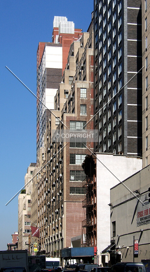 View from the southeast along 39th Street
