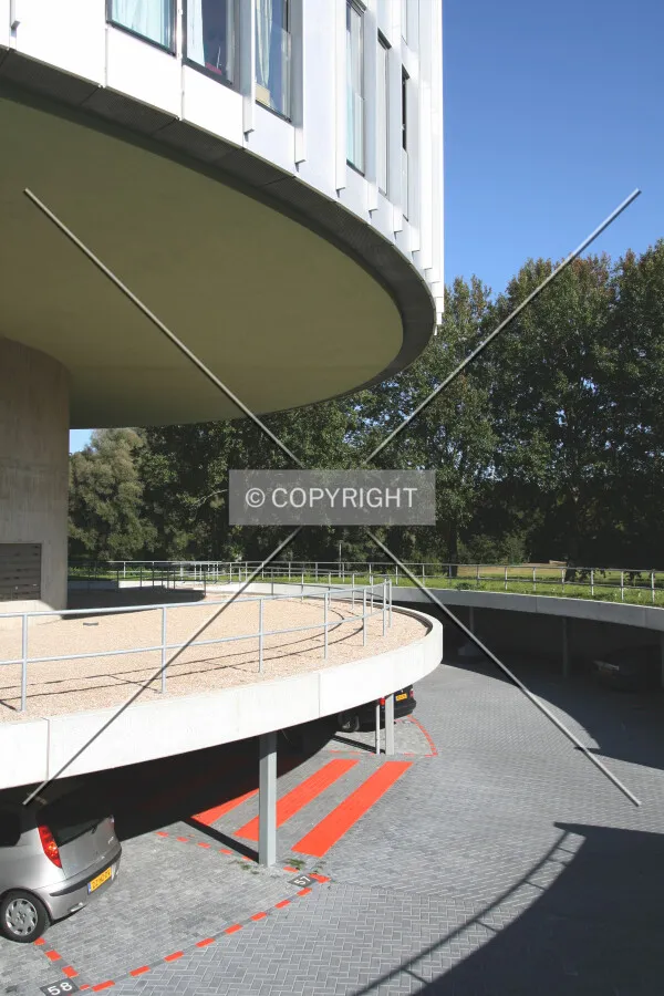View of the parking