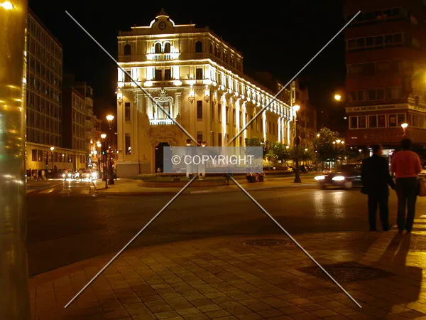 City centre at night