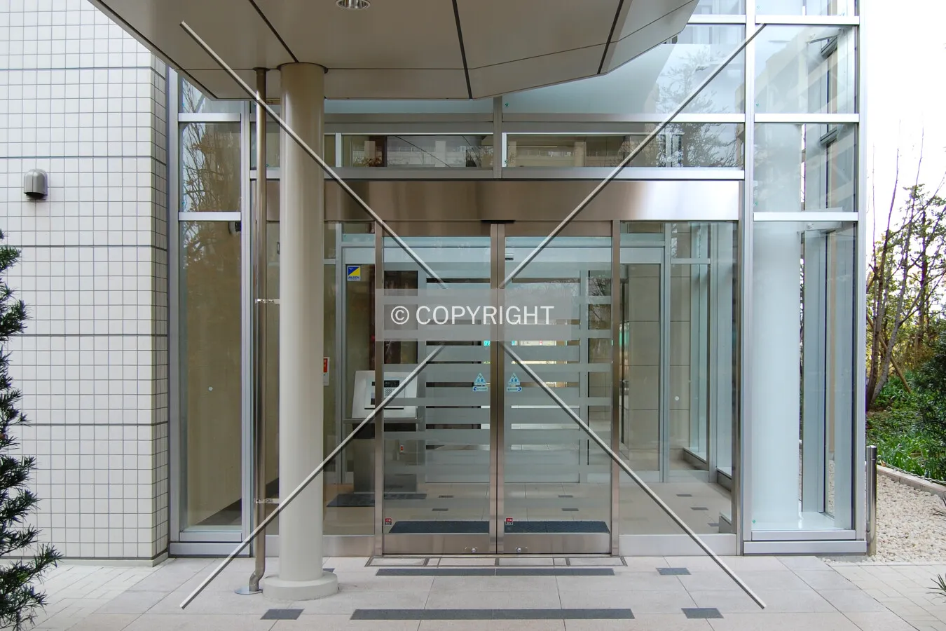Front entrance