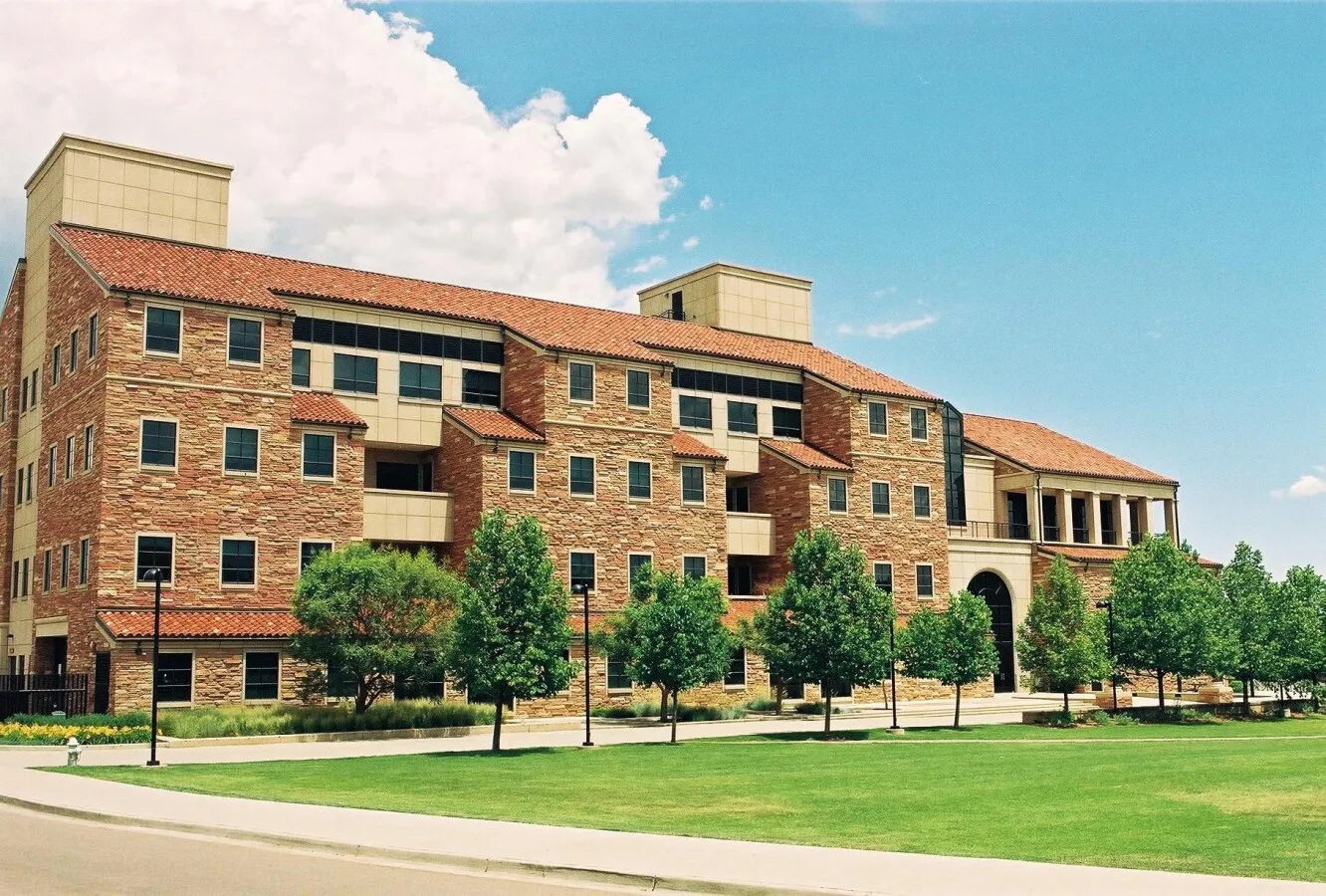View from the southwest