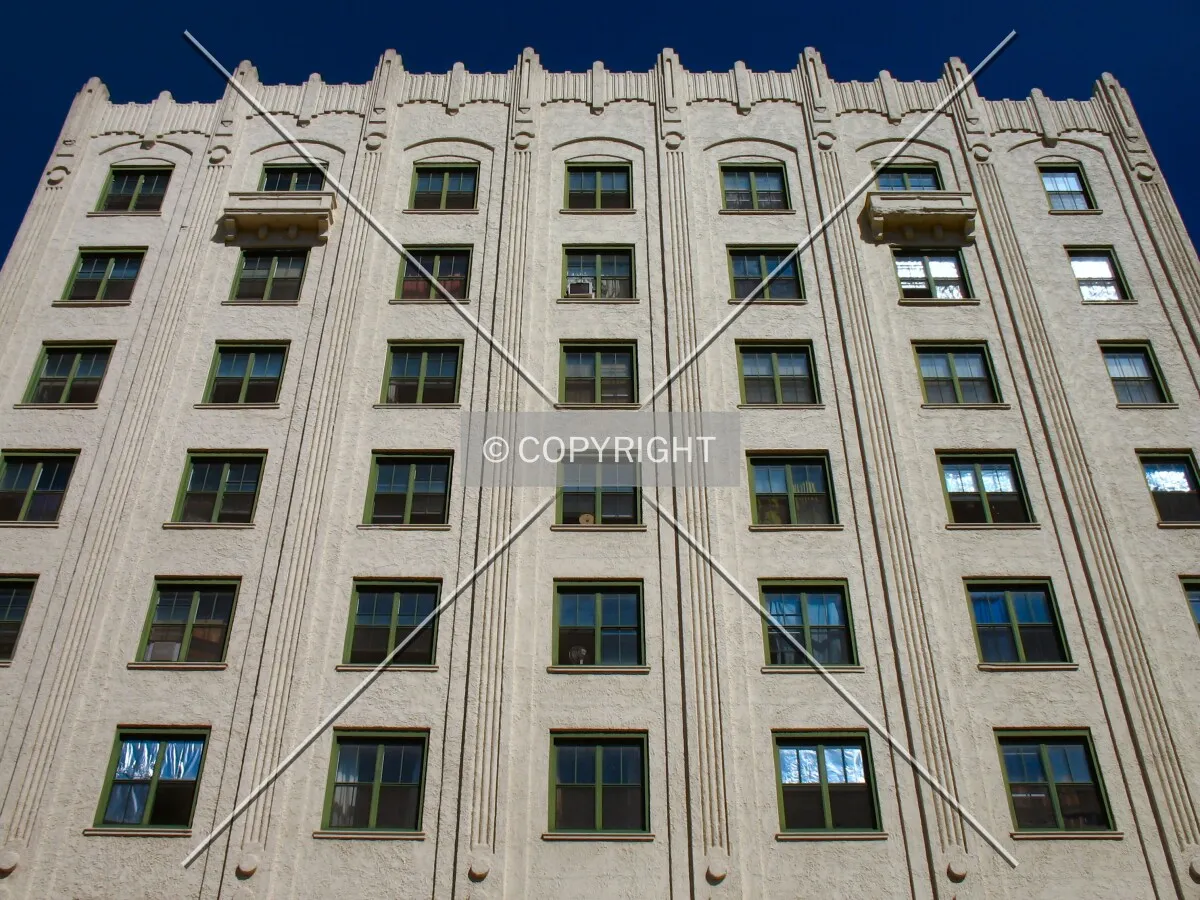 Looking up the west side